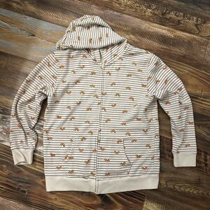 Rainbow zip up hoodie. Kids XL or womens S.